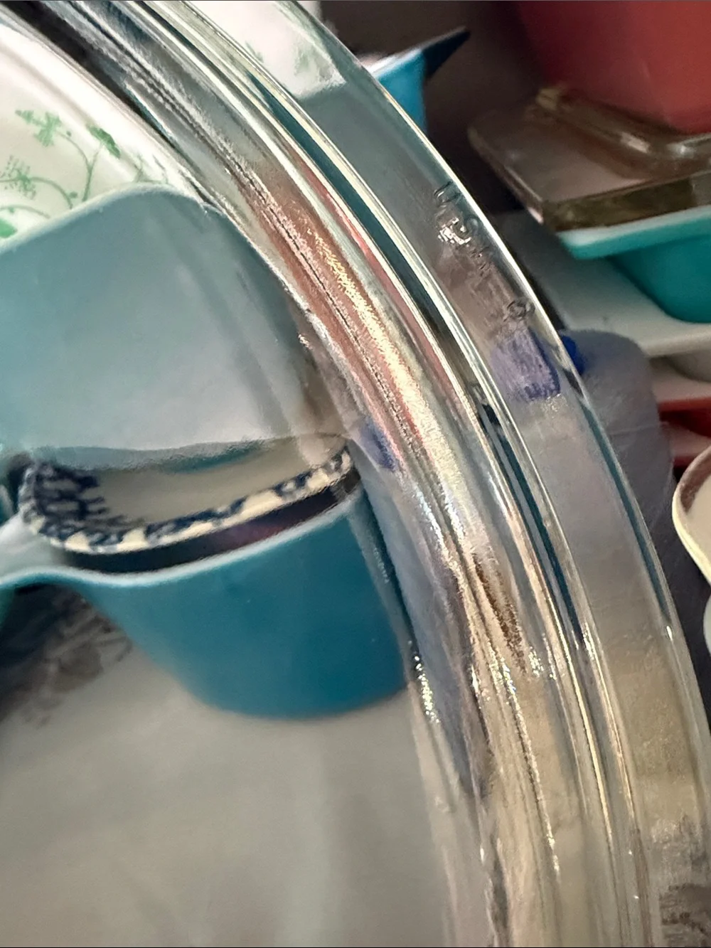 Pyrex Clear Glass replacement Lid for BIG BERTHA 664